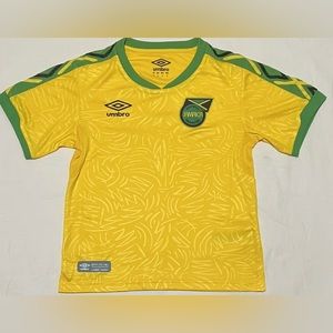 Umbro Jamaica National Team Home Soccer Jersey. Youth Size